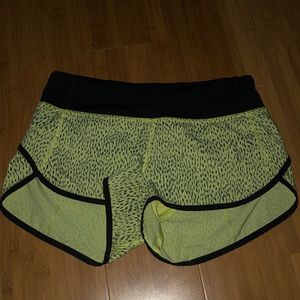 Lululemon Green Shorts